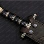 Beautiful Custom Handmade 30 Inches Damascus Steel Hunting Sword with Sheath