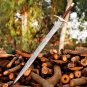 Handmade Damascus Sword, Battle Ready Viking Sword, Christmas Gift for him