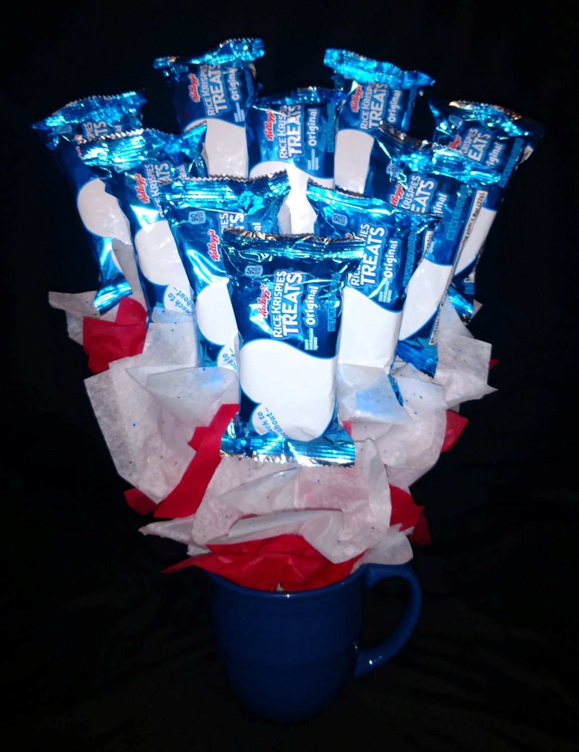 Rice Krispie Treat Candy Bouquet