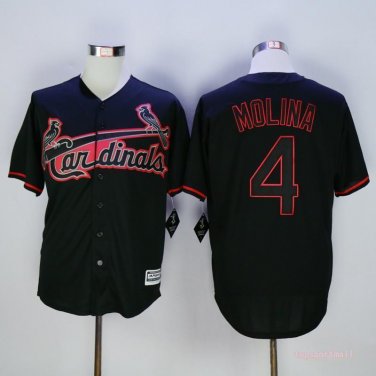 black cardinals baseball jersey