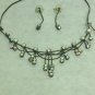 NEW - AB Austrian Crystal Necklace & Earring Set