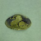 USED VINTAGE -1980's Enamel Crane Birds Belt Buckle