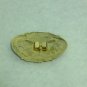 USED VINTAGE -1980's Enamel Crane Birds Belt Buckle