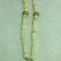NEW - Artisan Ceramic & Copper Long Bead Necklace with Agate