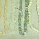 NEW - LOT OF 4 Quartz, Coral, Aventurine, Shell Chip Bead Necklaces