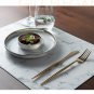 Marble Leather Placemat Heat Insulation Coaster Waterproof Western Dining Mat