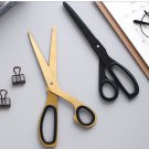Student Home Office Stainless Steel Asymmetric Design Scissor 1pcs