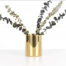 Stainless Steel Pen Pencil Collection Holder Sorter Desk Organizer,Golden Vase