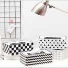 Rectangular Wooden Tissue Box Cover Holder,Fit Office Kitchen Car Bath Living