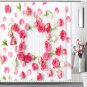 Polyester 3D Print Waterproof Shower Curtain for Bathroom,Machine Washable-71x71