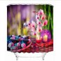 Polyester 3D Print Waterproof Shower Curtain for Bathroom,Machine Washable-71x71