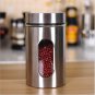Glass Food Storage Containers Canister,Airtight Cans for Pasta,Tea,Coffee