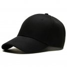 Unisex Toddler Kid Plain Cotton Baseball Cap Adjustable Strapback Structured Hat