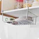 Under Cabinet Hanging Storage Shelf Wire Basket Organizer Rack Thickness Max1.3"