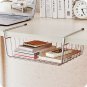 Under Cabinet Hanging Storage Shelf Wire Basket Organizer Rack Thickness Max1.3"