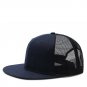 Unisex Plain Flat Bill Adjustbale Baseball Cap Blank Snapback Mesh Trucker Hat