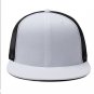 Unisex Plain Flat Bill Adjustbale Baseball Cap Blank Snapback Mesh Trucker Hat