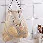 3pc Wall Hanging Reusable Storage Mesh Bag Vegetable Net Tote Bag for Garlics