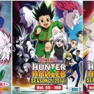 Anime DVD Hunter X Hunter Season 2 Vol.1-148 End (2011) English Sub Free Ship