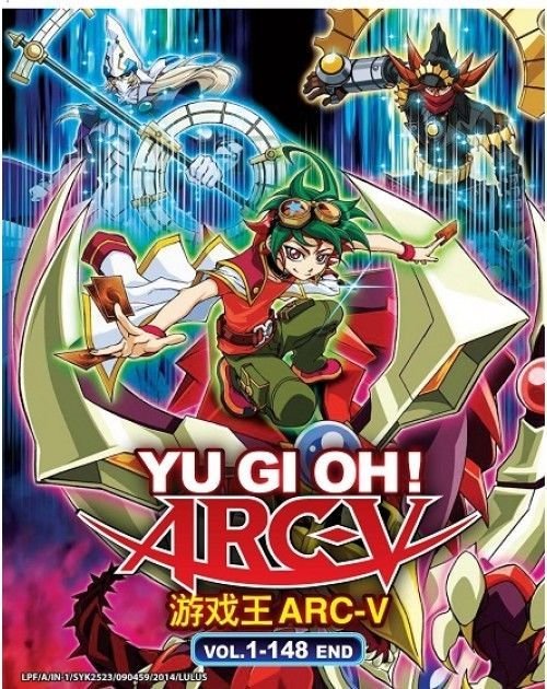 Anime DVD YuGiOh ! Arc-V Vol.1-148 End English Subtitle Free Shipping