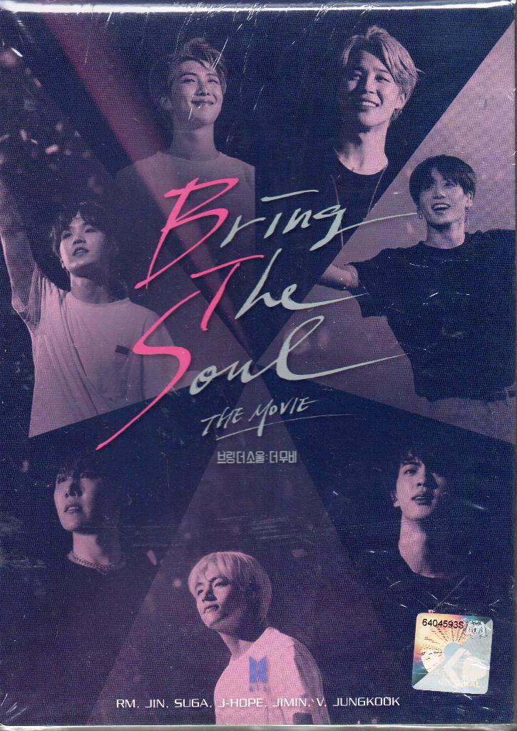 DVD BTS Bring The Soul: The Movie 2019 (Malaysia Edition) English Subtitle