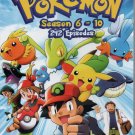 Anime DVD Pokemon Complete Series Season 6-10 Vol.1-242End (USA Version) Eng Dub