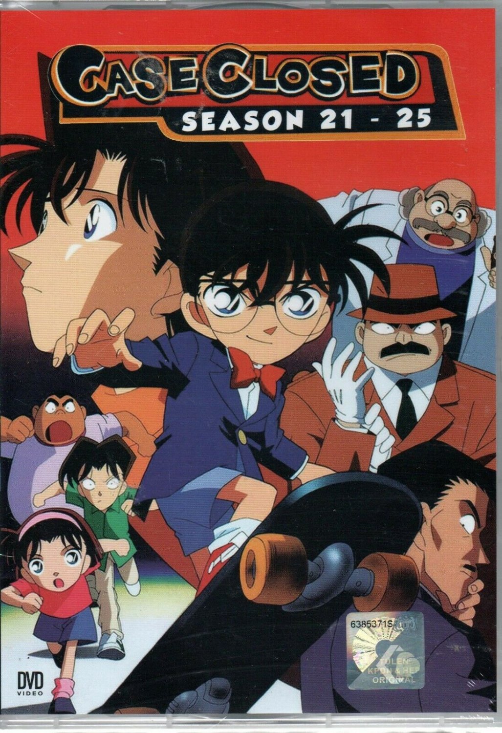 Anime DVD Detective Conan Case Closed Season 21-25 English Subtitle