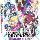 Anime DVD Jashin-Chan Dropkick Season 1+3 Vol.1-36 End English Subtitle