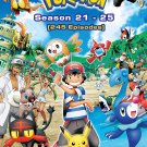 Anime DVD Pokemon Complete Series Season 21-25 Vol.1-245 End (USA Version)