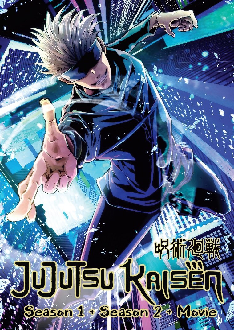 Anime DVD Jujutsu Kaisen TV Series Season 1+2 Vol.1-47 End + Movie English Dub