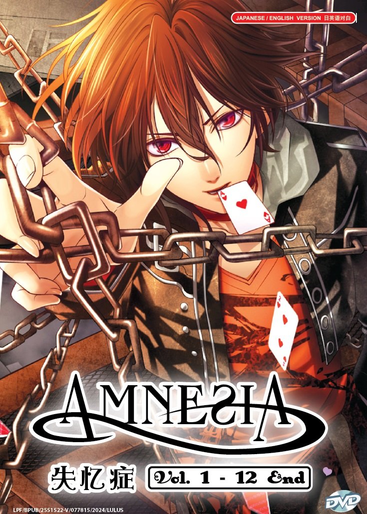 Anime DVD Amnesia Complete Series Vol.1-12 End English Dubbed