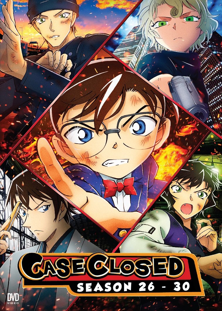 Anime DVD Detective Conan Case Closed Complete TV Series Season 26-30 (Eng Sub)