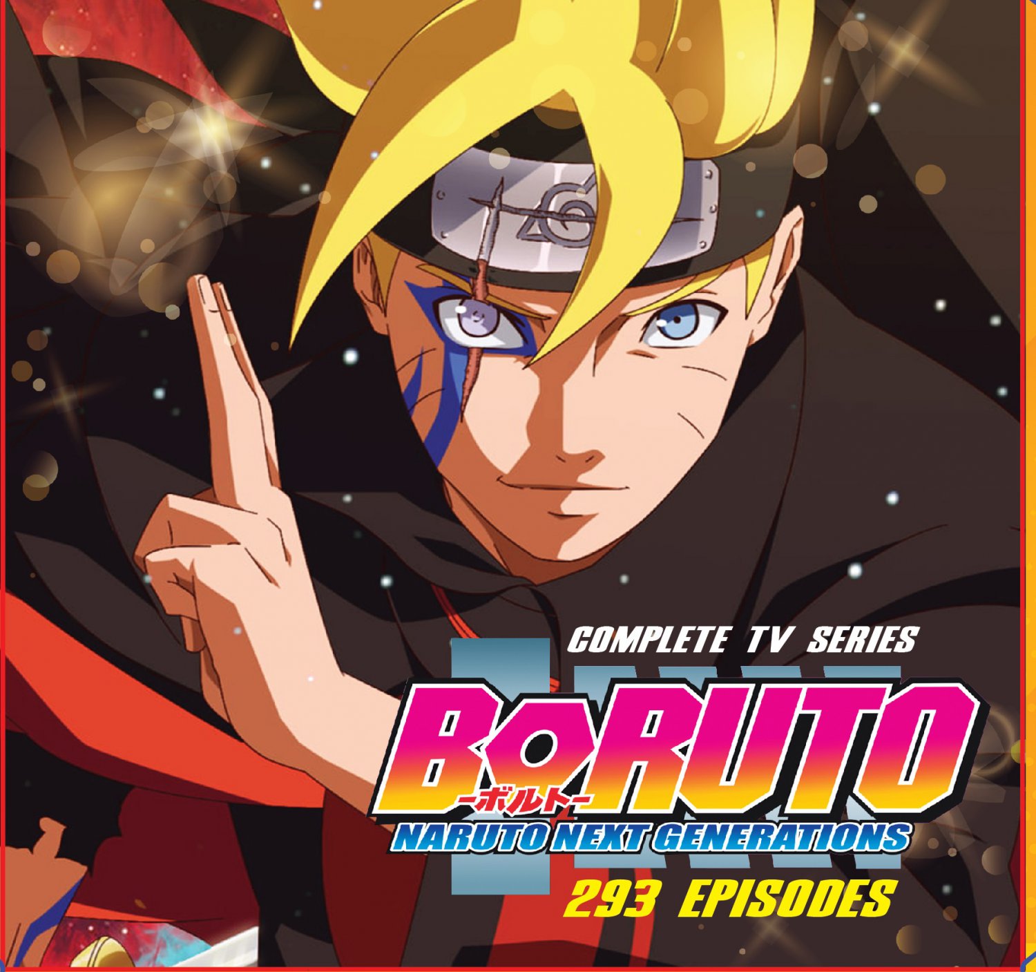 DVD Boruto: Naruto Next Generations Complete TV Series Vol.1-293 English Dubbed