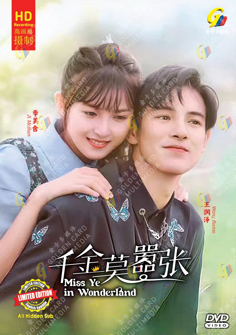 Chinese Drama HD DVD Miss Ye in Wonderland TV Series Vol.1-24 End (2024 , &aring;��&eacute;��&egrave;�&laquo;&aring;�&pound;&aring;&frac14;&nbsp;)