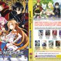 DVD Sword Art Online TV Series Season 1-3+GGO1&2+Alicization+4SP+3Movie +2OVA