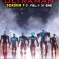 DVD Ultraman Complete TV Series Season 1-3 Vol.1-31 End English Dubbed