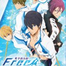 DVD Free! Iwatobi Swim Club TV Series Season 1-3 Vol.1-37End+OVA+Special+6Movies