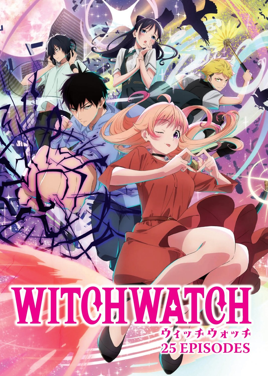 Anime DVD Witch Watch TV Series Vol.1-25End English Dubbed