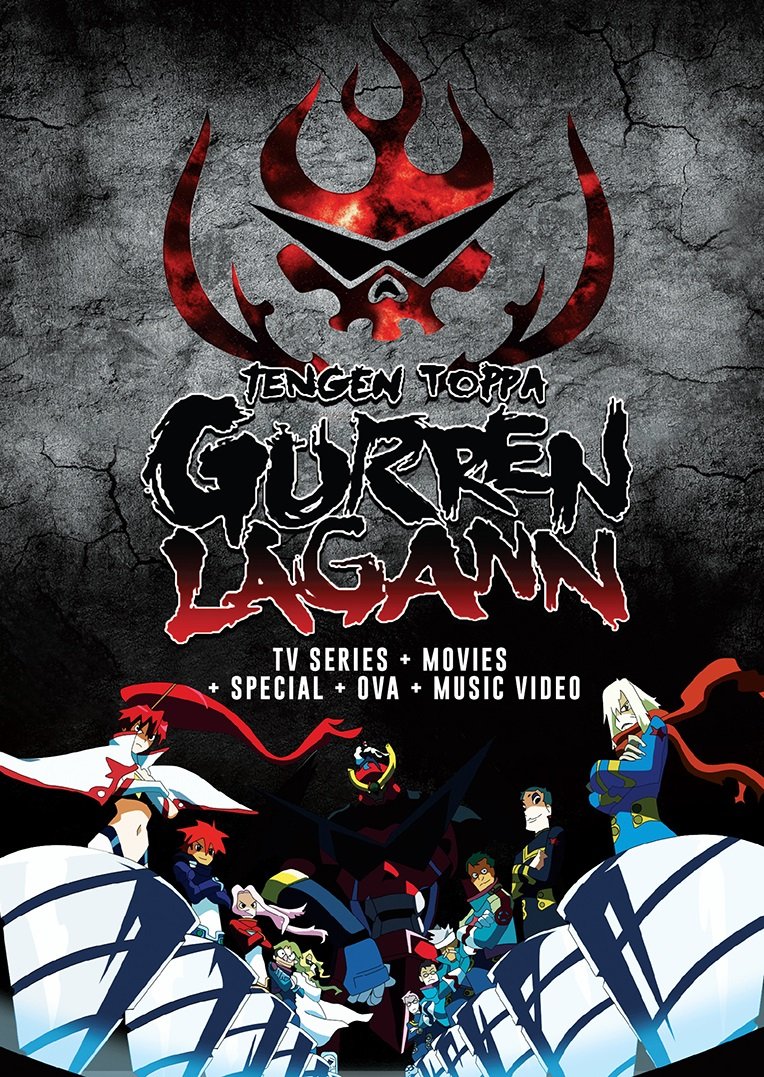 Anime DVD Tengen Toppa Gurren Lagann TV Series Vol.1-27End+Movies+Sp+OVA+Music
