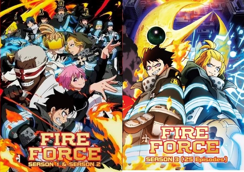 Anime DVD Fire Force aka Enn Enn No Shouboutai TV Series Season 1-3 Vol.1-73End