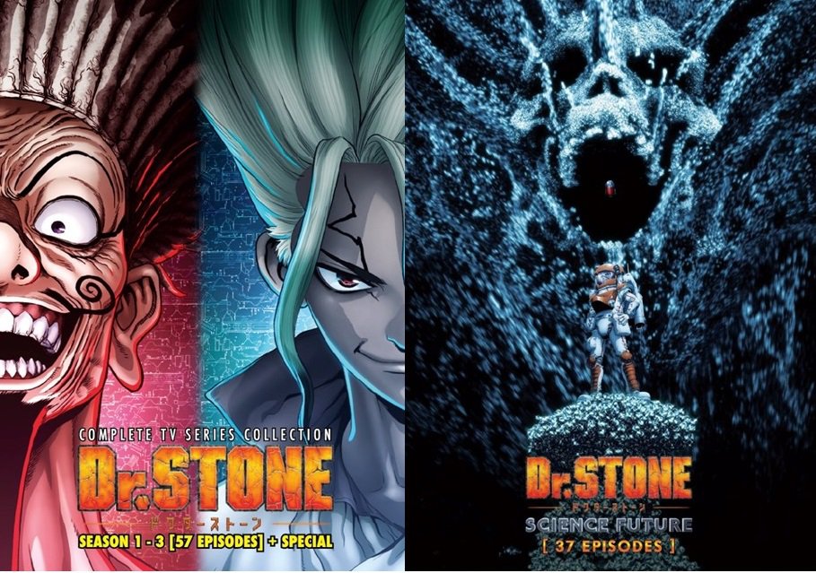 Anime DVD Dr. Stone: Science Future TV Series Season 1-4 Vol.1-94End+Special