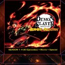 Anime DVD Demon Slayer Season 1-4 Vol.1-63End+Movie:Mugen+Infinity Castle+Sp Anime DVD Demon Slayer Season 1-4 Vol.1-63End+Movie:Mugen+Infinity Castle+Sp
