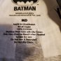 Batman jersey t shirt embroidered emblem long sleeve size Medium