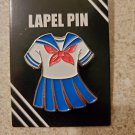 Enamel pin anime dress school girl lapel pinback