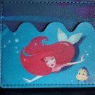 Loungefly the little mermaid card holder coin purse mini wallet Disney Ariel