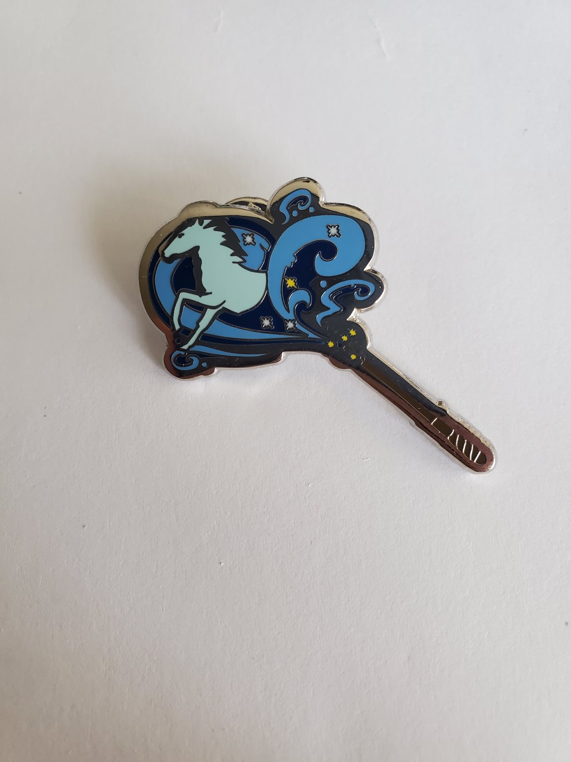 Loungefly Harry Potter enamel pin Patronus Horse wand lapel