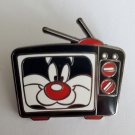 Loungefly Looney Tunes Tv enamel pin Sylvester the Cat lapel blind box Funko RARE