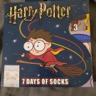 Harry Potter ankle socks 7 days of surprise rare