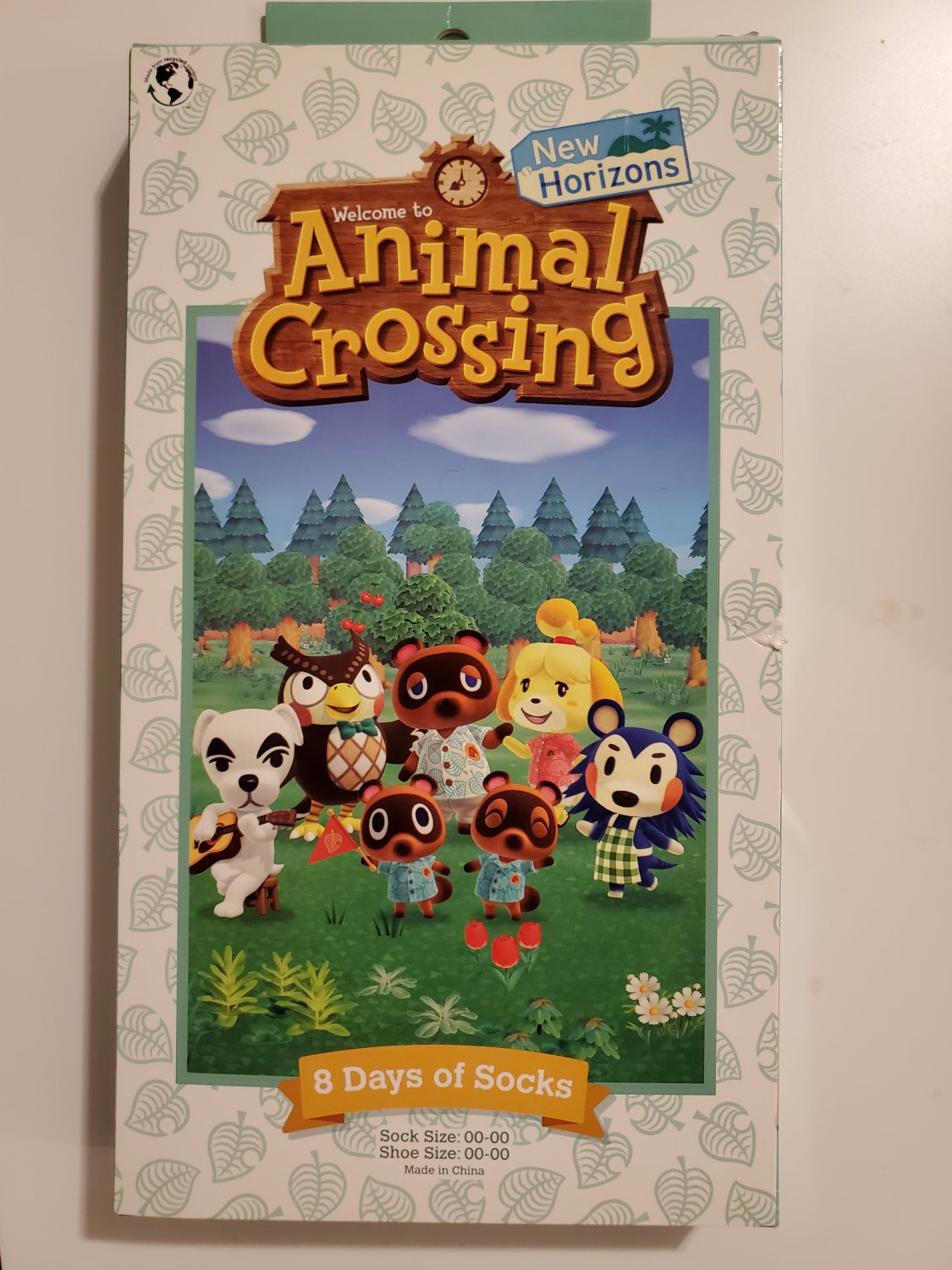 Animal Crossing 8 days of ladies socks horizons Nintendo rare
