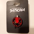 Chilling adventures of Sabrina enamel pin rare label collectible pentagram hex witch horror